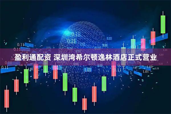 盈利通配资 深圳湾希尔顿逸林酒店正式营业